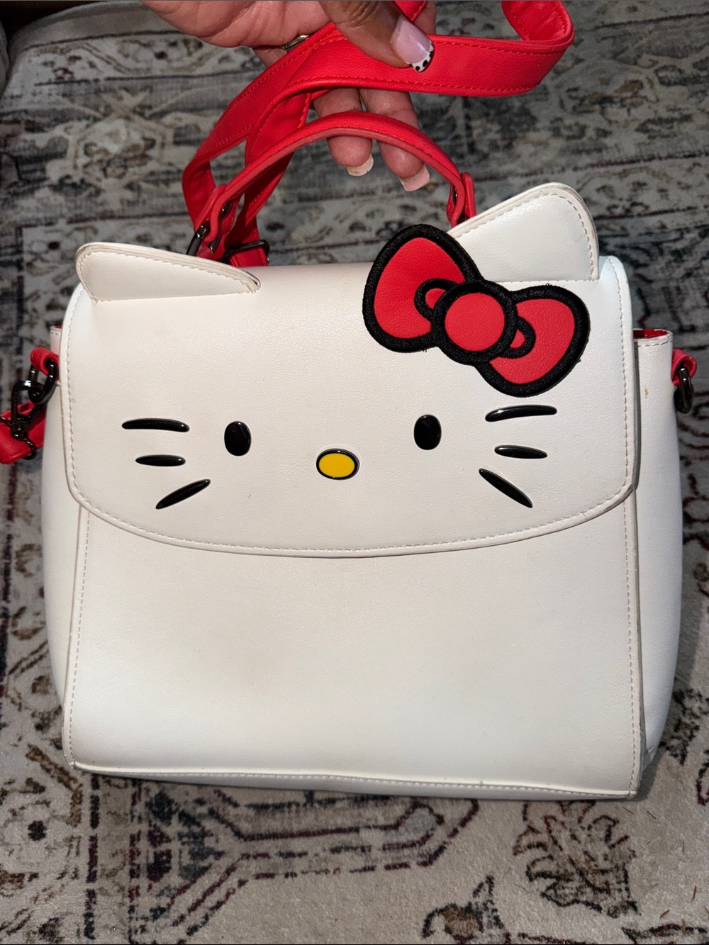 Hello Kitty Loungefly crossbody bag